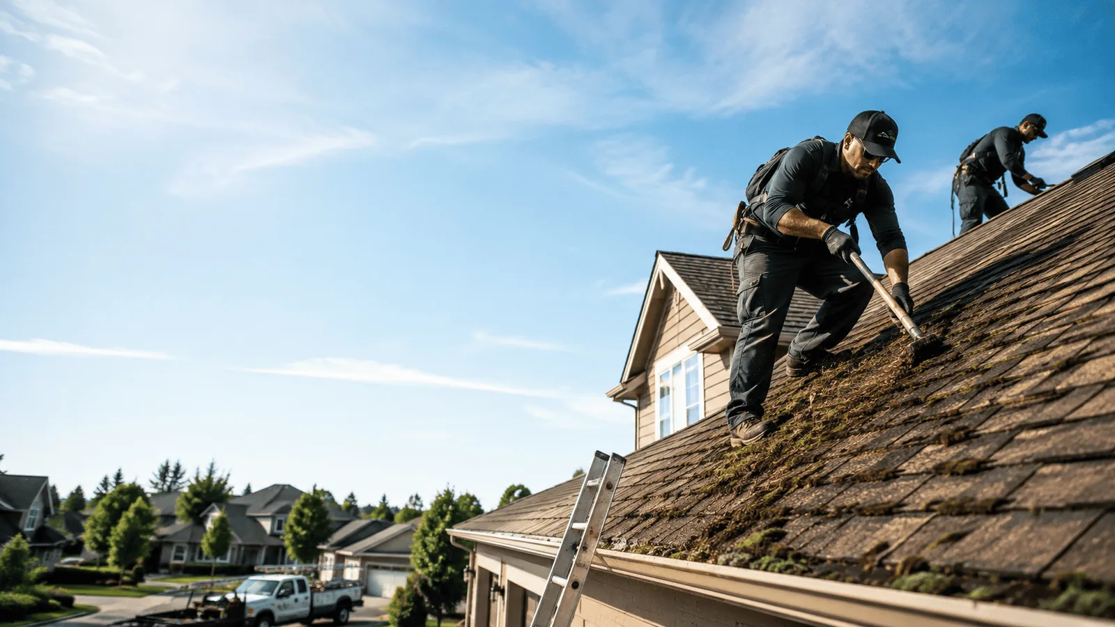 Roof Moss Removal in Caseville, MI near me
